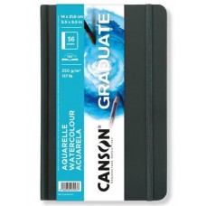 CUA.CANSON 14x21,6 AQUARELLE 56pag.