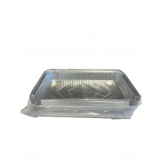 BANDEJA ALUMINIO F-200 CON TAPA x 10u