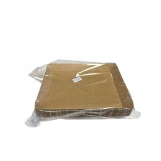 BANDEJA CARTON KRAFT MICRO Nø2 14x17cm x 10u