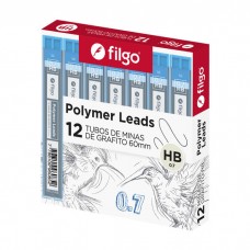 MINA FILGO 0.7mm.HB x TUBO x 12u.