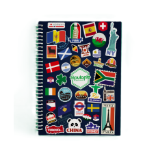 CUADERNO A4 TRIPULANTE CAÑA DE AZUCAR TAPA DURA RAYADO 80 hj