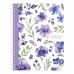 CUADERNO ESCOLAR 16X21 ROZINI LOBELIA TAPA DURA RAYADO 80 hj