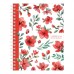 CUADERNO ESCOLAR 16X21 ROZINI LOBELIA TAPA DURA RAYADO 80 hj