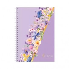 CUADERNO A4 ROZINI GARDENIA TAPA DURA RAYADO 80 hj