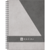 CUADERNO A4 ROZINI ONICE TAPA SEMIRIGIDA RAYADO 90 hj