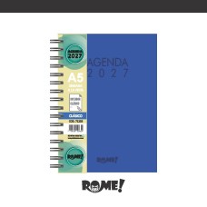 AG.ROME A5 SV...CARTONE C/ESPIRAL.
