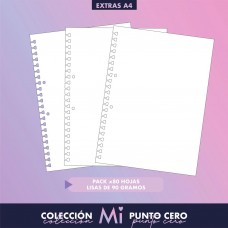 REPUESTO CUADERNO INTELIGENTE A4 80 hj LISO MI PUNTO CERO