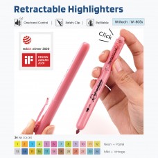 RESALTADOR WRITECH RETRACTABLE