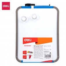 PIZARRA MAGNETICA 21x28cm A4 MARCO PLASTICO DELI