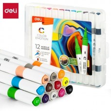 MARCADOR DELI ACRILICO COLOR EMOTION x 12u