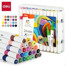 MARCADOR DELI ACRILICO COLOR EMOTION x 24u