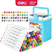 MARCADOR DELI COLORUN x 48u