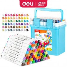 MARCADOR DELI COLORUN x 60u