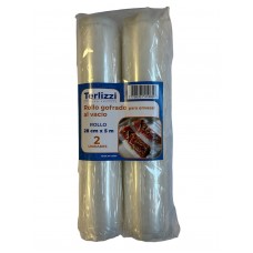 BOLSA PARA VACIO GOFRADA ROLLO 28cmx5mts x 2u