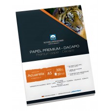 BLOCK PLANT.A5 300gr.ACUA.20h.ENCOLADO.