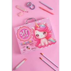 SET DE ARTE PUNTO CERO UNICORNIO.