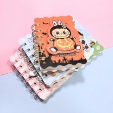 LIBRETA COLOURS 9x6.5cm MINI LABUBU RAYADO 120 hj