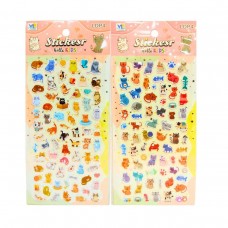 STICKER COLOURS GOMA EVA GATITOS LDP4.