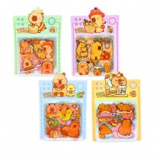 STICKER COLOURS TRANSPARENTE CAPYBARA.