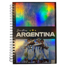 CUADERNO A4 PPR AFA TAPA DURA RAYADO 80 hj
