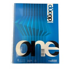 CUADERNO A4 ARTE DUO TAPA SEMIRRIGIDA CUADRICULADO 80 hj