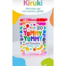 BOLIGRAFO KIRUKI GEL YUMMY PERMUFADOS x 20u