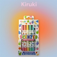RESALTADOR KIRUKI PERFUMADOS x 6u