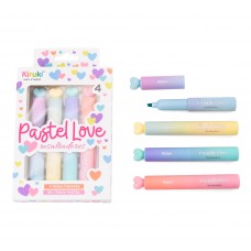 RESALTADOR KIRUKI PASTEL LOVE x 4u