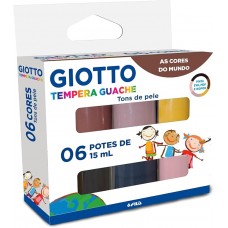 TEMPERA GIOTTO GAUCHE 15ml PIEL x 6u