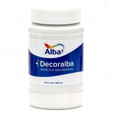 ACRILICO DECORALBA 450ml BLANCO x u