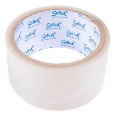 CINTA ADHESIVA PP TRANSPARENTE 48mmx80mt x 6u SELLOX