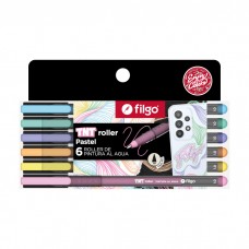 BOLIGRAFO FILGO GEL TNT ROLLER PASTEL x 6u