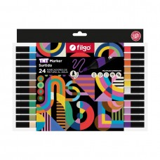MARCADOR FILGO TNT SURTIDO x 24u