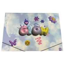 CARPETA 3 SOLAPAS CON ELASTICO Nø6 PPR