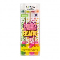 RESALTADOR MOOVING GEL NEON 4u.