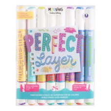MARCADOR MOOVING PERFECT LAYER x 8u