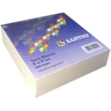 TACO 9x9cm LUMA BLANCO 400 hj