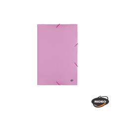 CARPETA 3 SOLAPAS CON ELASTICO A4 PLASTICA RIDEO