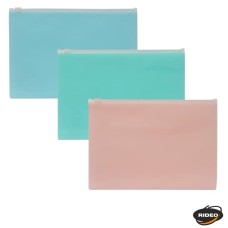 SOBRE PP ZIPPER A4 COLOR RIDEO