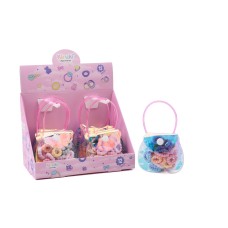 COLITAS DE GOMA FLORES 1 KIRUKI 15u.