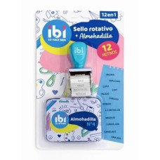 SELLO IBICRAFT ROTATIVO+ALMOHADILLA  12 EN 1