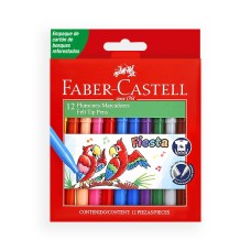 MARCADOR FABER CASTELL FIESTA x 12u