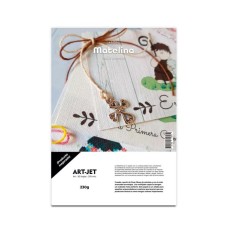 PAPEL ART-JET MATELINA TELAR A4 230gr x 50 hj