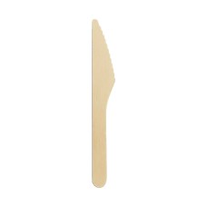 CUCHILLO MADERA 17cm x 50u