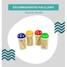 ESCARBADIENTES BOTELLITA blister x 12u