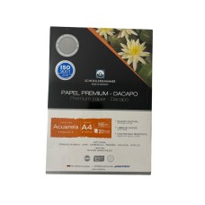 BLOCK PLANT.A4 165gr.ACUA.20h.ENCOLADO.