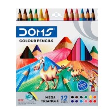 LAPICES COLOR DOMS MEGA TRIANGLE 12u