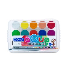 ACUARELA DOMS AQUA MINI CON PINCEL x 15u