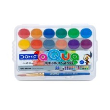 ACUARELA DOMS AQUA MINI CON PINCEL x 24u