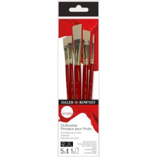 PINCEL SIMPLY OLEO SET x 5u